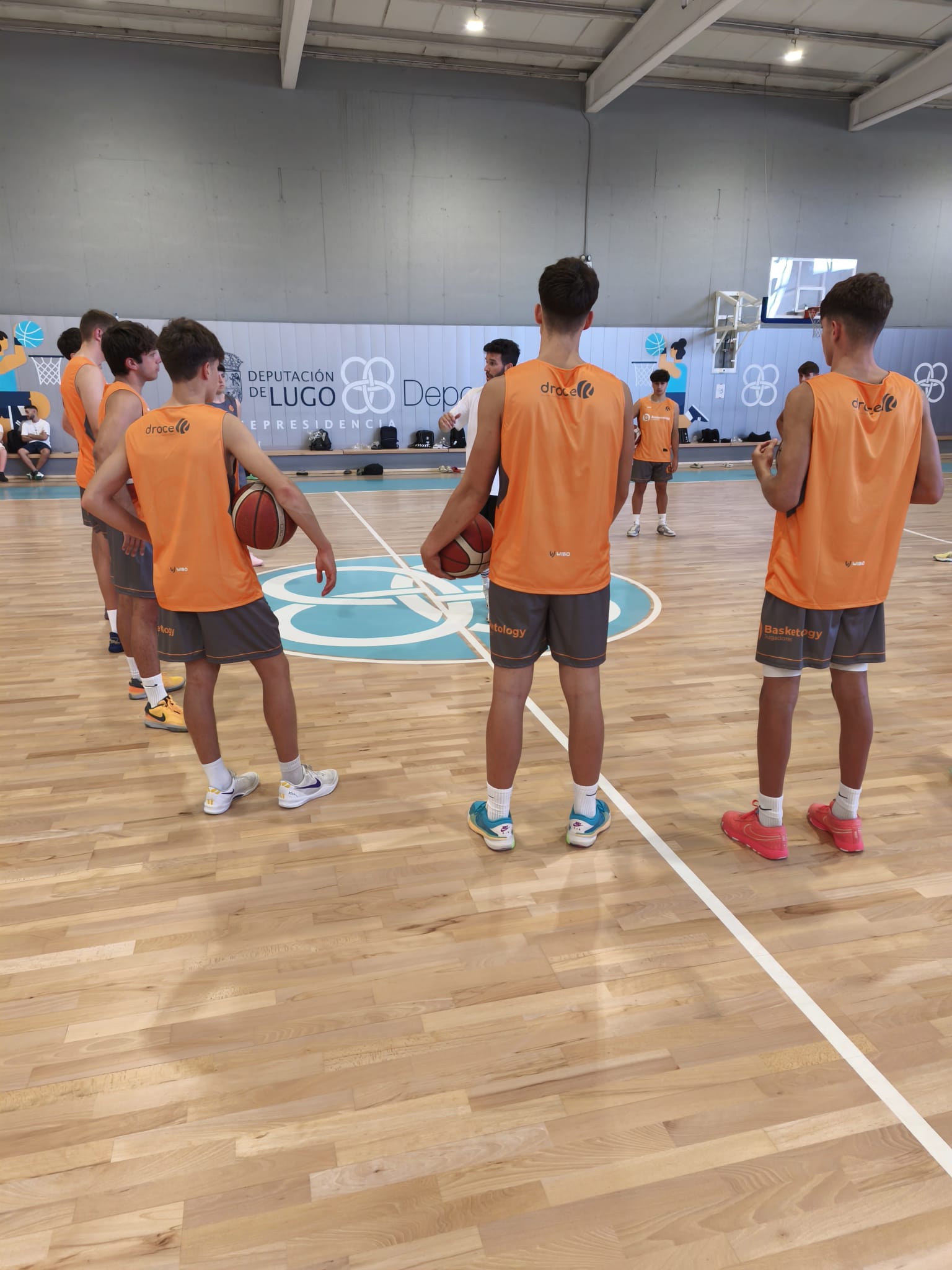 Campus Basketology — Jugadores en pista
